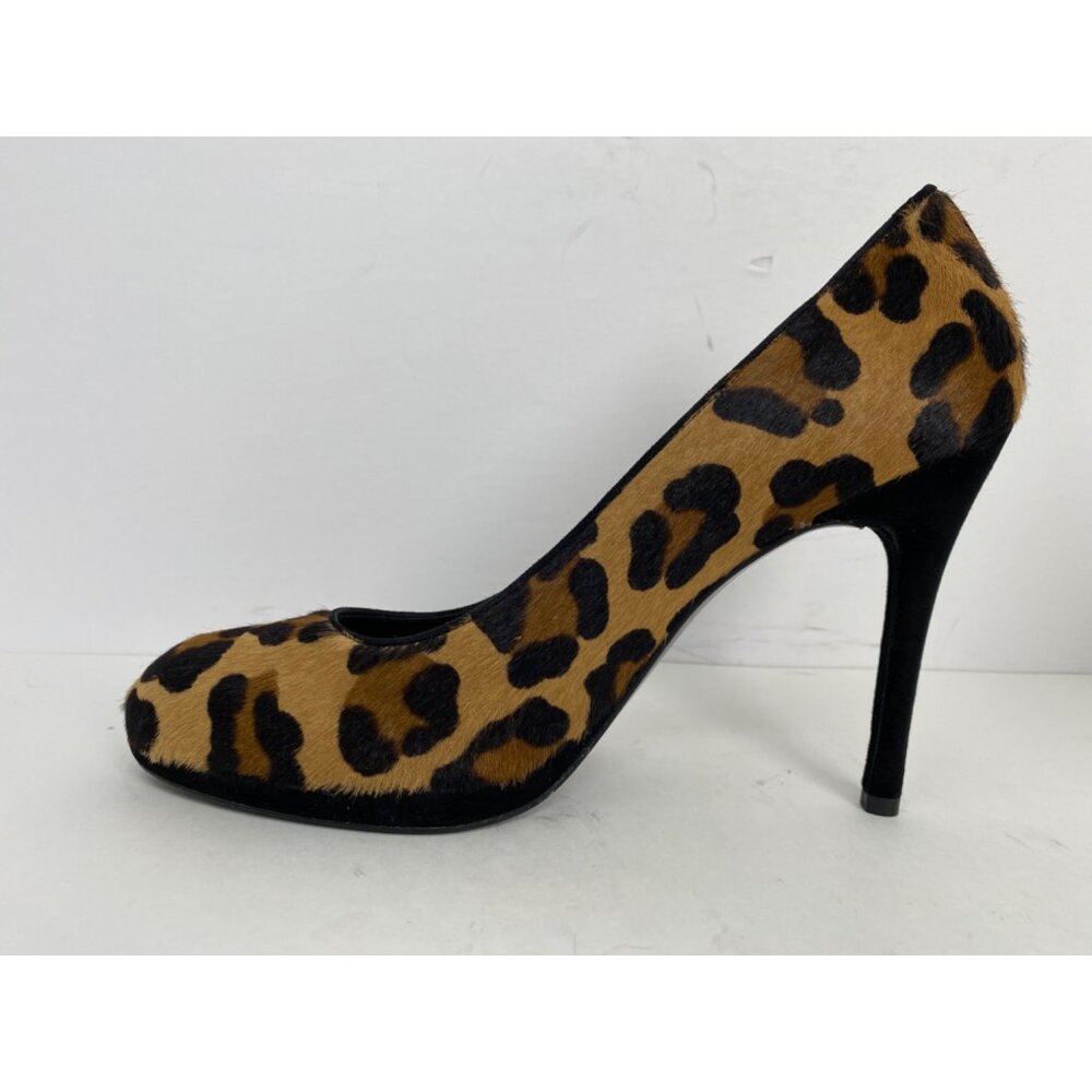 Stuart Weitzman Size 10 Leopard Print Calf Hair P… - image 8